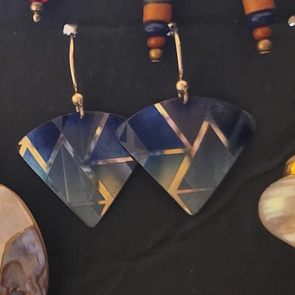 Holly Yoshi Mercury Indigo Earrings